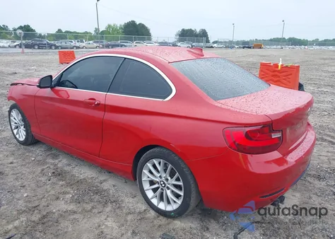 2016 BMW 228I z USA, uszkodzony, nr VIN WBA1F9C54GV742703
